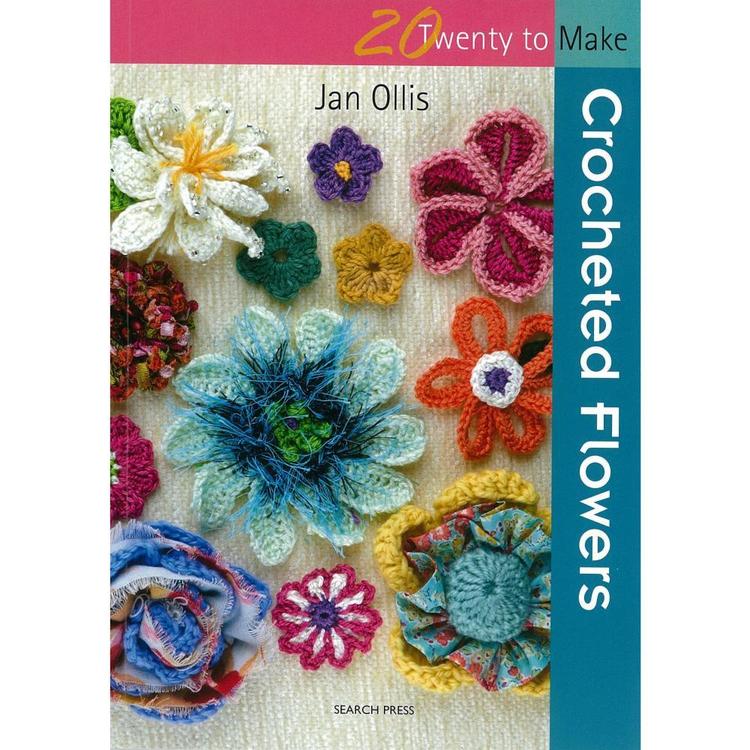 Search Press Twenty To Make: Crocheted Flowers Book White